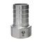 Штуцер елочка нержавеющий ВР, AISI304 DN32 x 32mm (1_1/4" x 32mm), (CF8), PN16