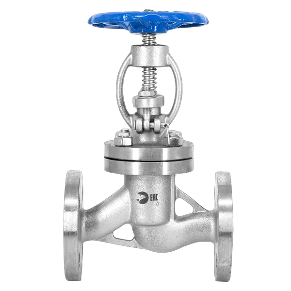 Вентиль запорный фланцевый нержавеющий, AISI304 DN20 (3/4"), (CF8), PN16