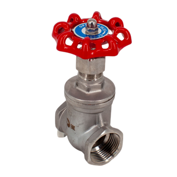 Задвижка клиновая муфтовая нержавеющая, AISI304 DN25 (1"), (CF8), PN14