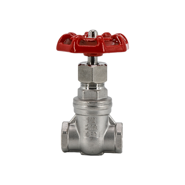 Задвижка клиновая муфтовая нержавеющая, AISI304 DN15 (1/2"), (CF8), PN14