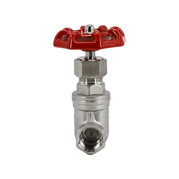 Задвижка клиновая муфтовая нержавеющая, AISI304 DN15 (1/2"), (CF8), PN14
