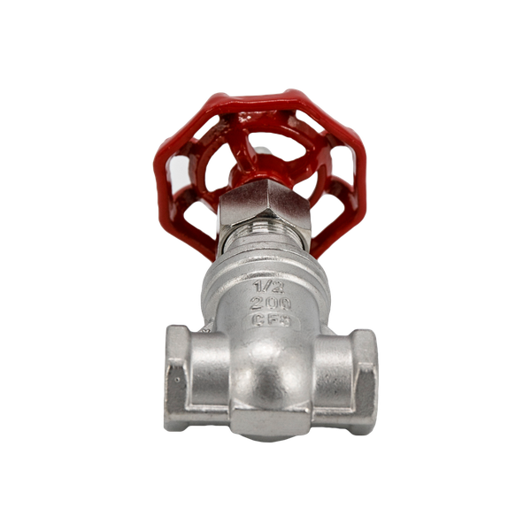 Задвижка клиновая муфтовая нержавеющая, AISI304 DN15 (1/2"), (CF8), PN14