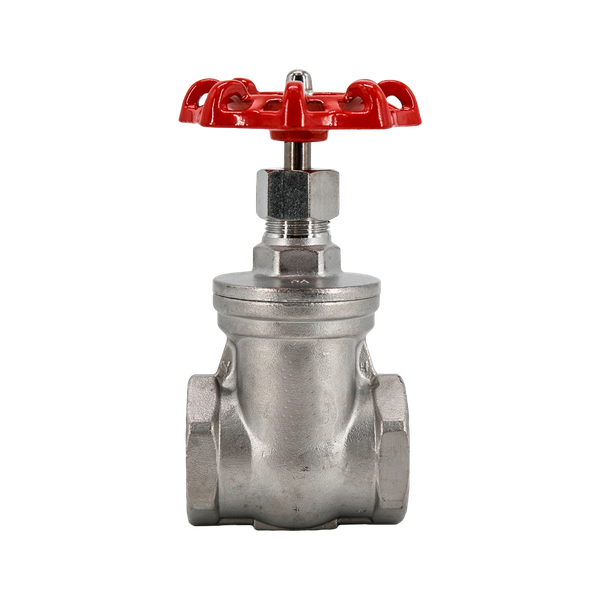 Задвижка клиновая муфтовая нержавеющая, AISI304 DN32 (1_1/4"), (CF8), PN14