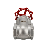 Задвижка клиновая муфтовая нержавеющая, AISI304 DN50 (2"), (CF8), PN14