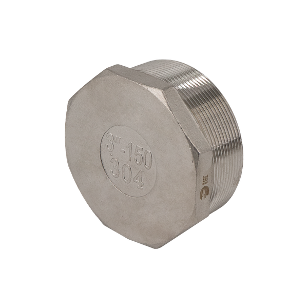 Заглушка Н/Р 6-ти гранная нержавеющая, AISI304 DN 8 (1/4"), (CF8), PN16