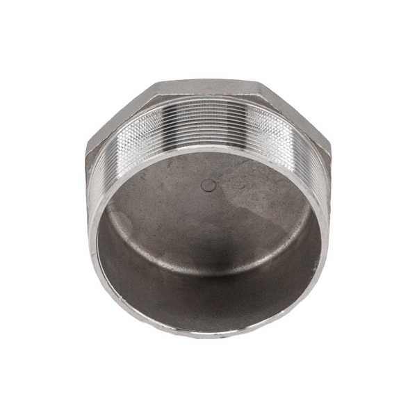 Заглушка Н/Р 6-ти гранная нержавеющая, AISI304 DN 8 (1/4"), (CF8), PN16