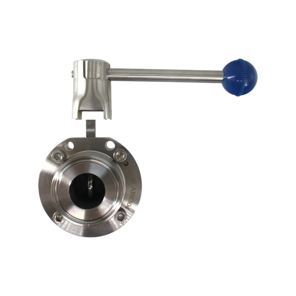 Затвор дисковый Clamp DIN нержавеющий, EPDM, AISI304 DN25 (1"), (CF8), PN8