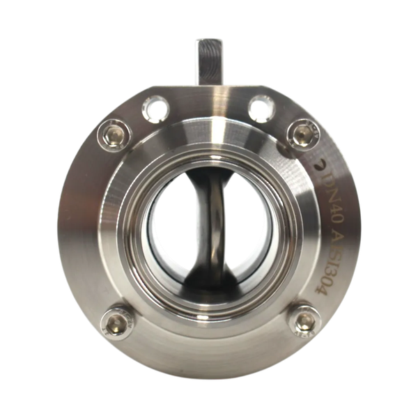 Затвор дисковый Clamp DIN нержавеющий, EPDM, AISI304 DN40 (1_1/2"), (CF8), PN8