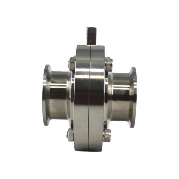 Затвор дисковый Clamp DIN нержавеющий, EPDM, AISI304 DN40 (1_1/2"), (CF8), PN8