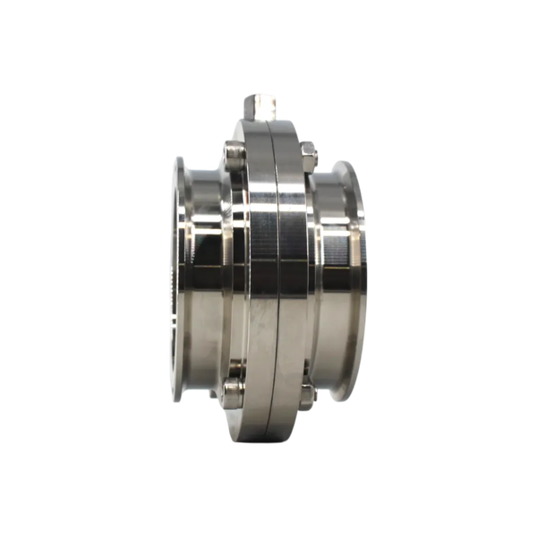 Затвор дисковый Clamp DIN нержавеющий, EPDM, AISI304 DN80 (3"), (CF8), PN8