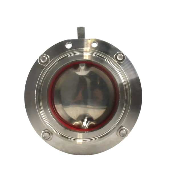 Затвор дисковый Clamp DIN нержавеющий, Силикон, AISI304 DN80 (3"), (CF8), PN8