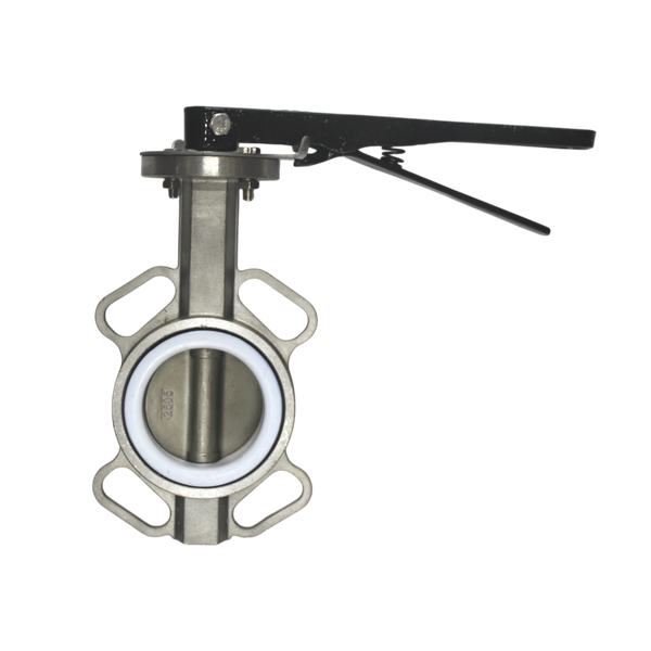 Затвор дисковый межфланцевый нержавеющий AISI304, DN80 (3"), PN16, PTFE