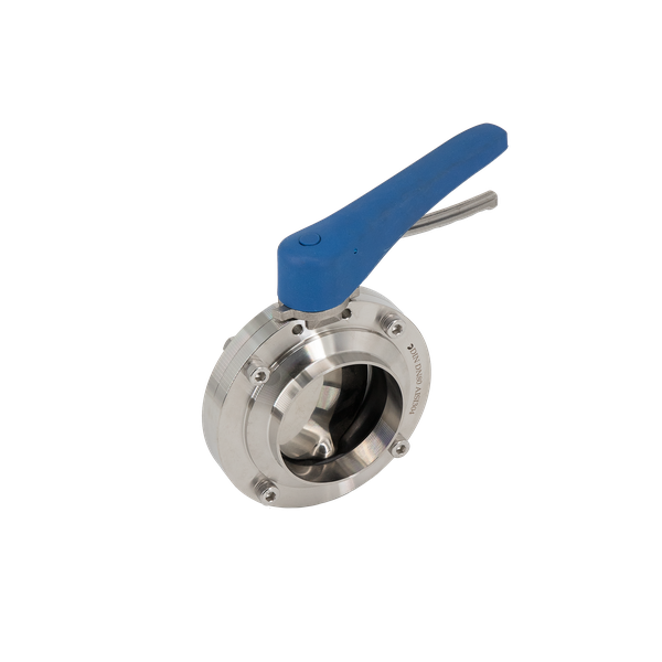 Затвор дисковый приварной нержавеющий под привод, EPDM, AISI304 DN80 (3"), (CF8), PN8