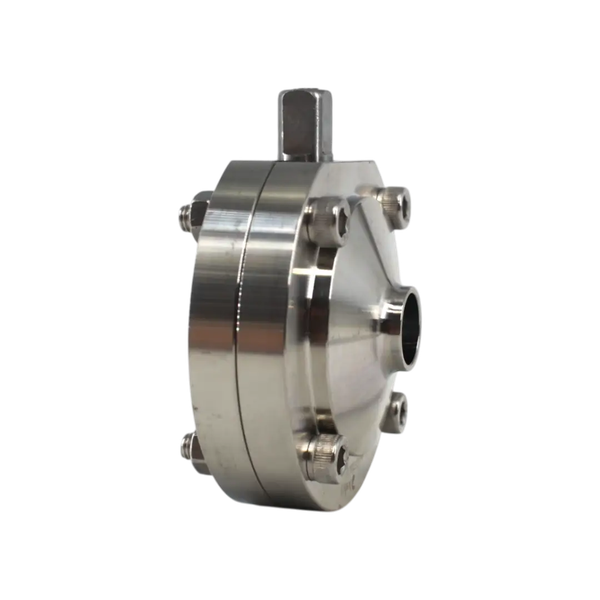 Затвор дисковый приварной нержавеющий, EPDM, AISI304 DN15 (1/2"), (CF8), PN8