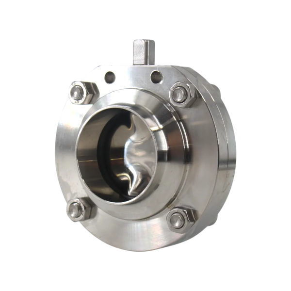 Затвор дисковый приварной нержавеющий, EPDM, AISI304 DN65 (2_1/2"), (CF8), PN8