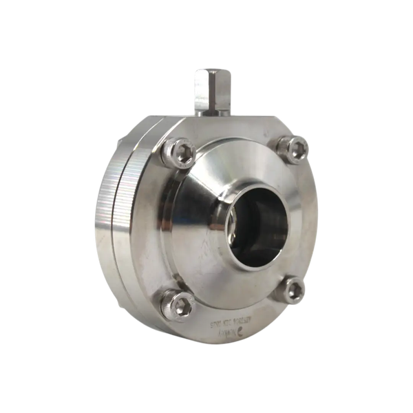 Затвор дисковый приварной нержавеющий, Силикон, AISI304 DN25 (1"), (CF8), PN8