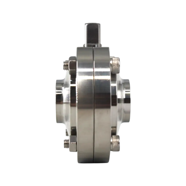 Затвор дисковый приварной нержавеющий, Силикон, AISI304 DN25 (1"), (CF8), PN8