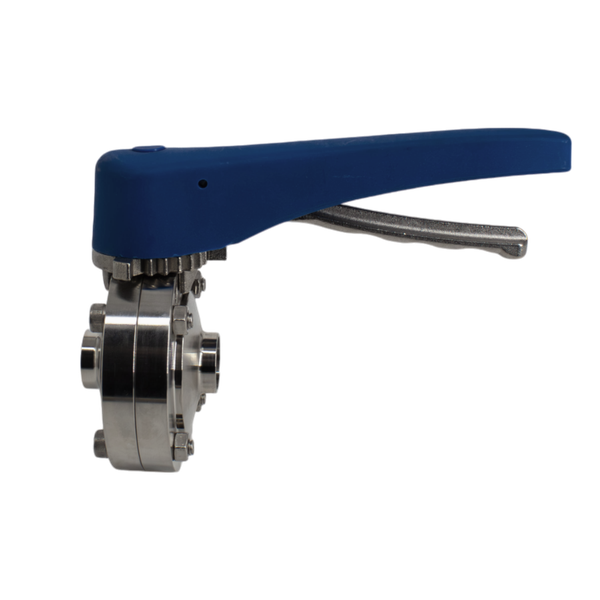 Затвор дисковый приварной нержавеющий под привод, EPDM, AISI304 DN20 (3/4"), (CF8), PN8