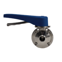 Затвор дисковый приварной нержавеющий под привод, EPDM, AISI304 DN20 (3/4"), (CF8), PN8