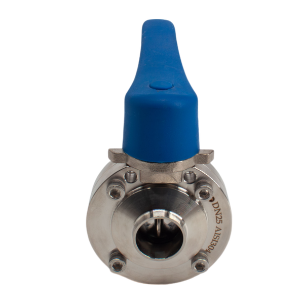 Затвор дисковый приварной нержавеющий под привод, EPDM, AISI304 DN25 (1"), (CF8), PN8