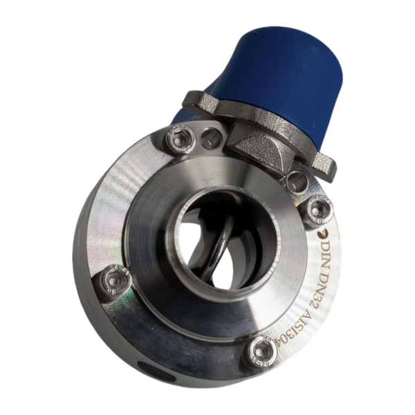 Затвор дисковый приварной нержавеющий под привод, EPDM, AISI304 DN32 (1_1/4"), (CF8), PN8
