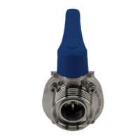 Затвор дисковый резьбовой нержавеющий под привод, EPDM, AISI304 DN32 (1_1/4"), (CF8), PN8